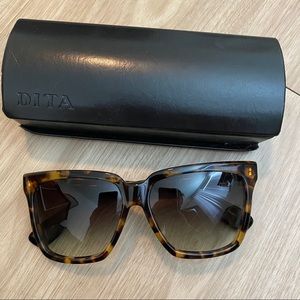 Dita Taxon Tortoise shell sunglasses